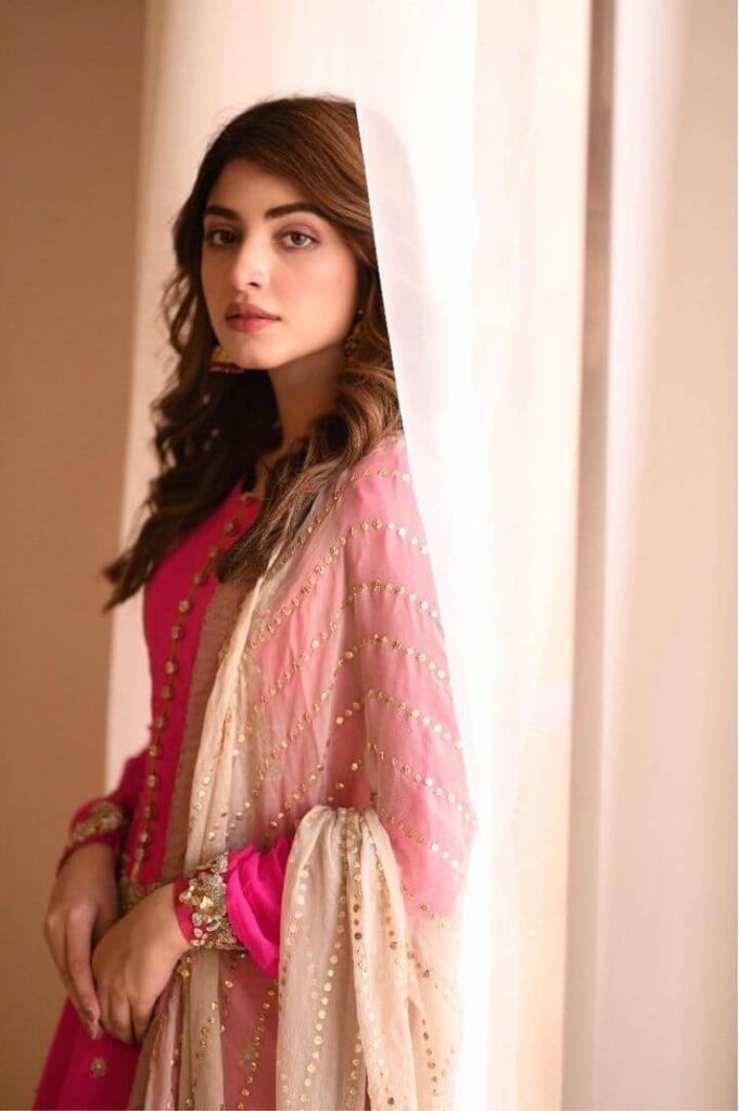 Kinza Hashmi Pink Dress