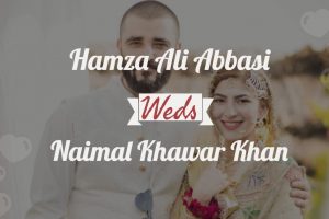 hamza ali abbasi marriage with naimal khawar khan