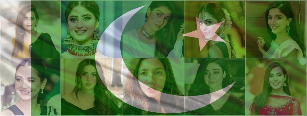 Pakistani Actresses Independence Day