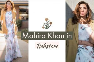 Mahira Khan in Rehstore Saree
