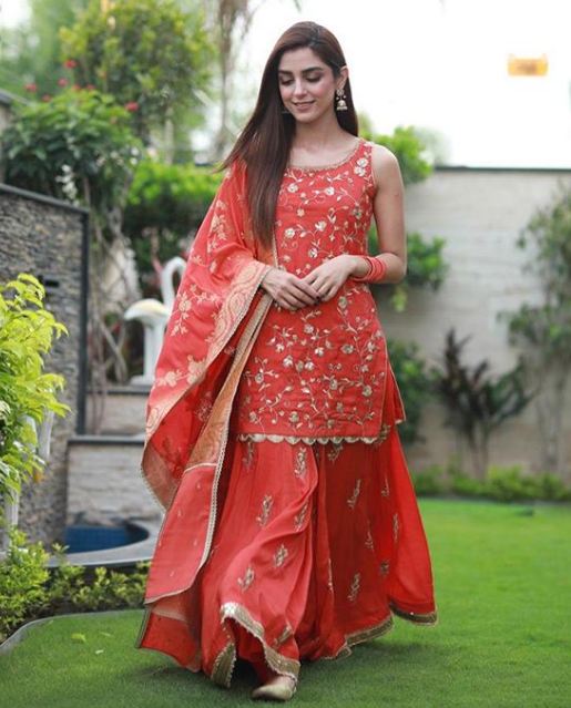 Maya Ali Eid Outfit 2019