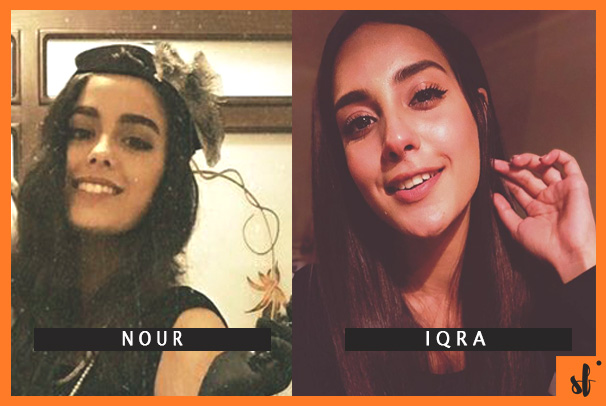 Surprising Iqra Aziz Doppelganger Nour from Lebanon 2 IQRA AZIZ AND NOUR COMPARISON IQRA