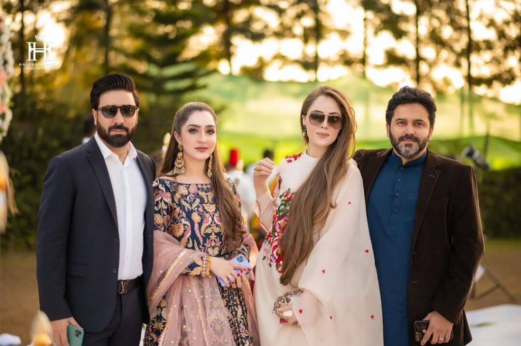 Pakistani Celebrities on Aima Baig sister Wedding