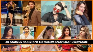 Pakistani tiktokers Snapchat username